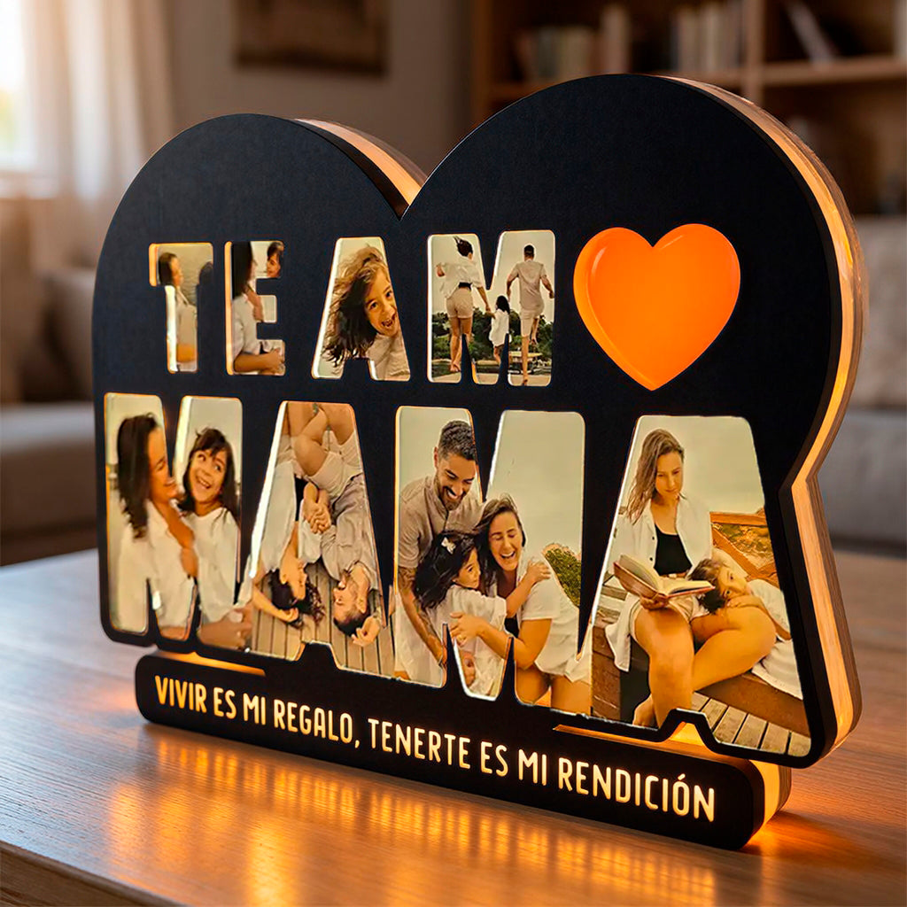 Lampara Led “Te Amo Mamá”