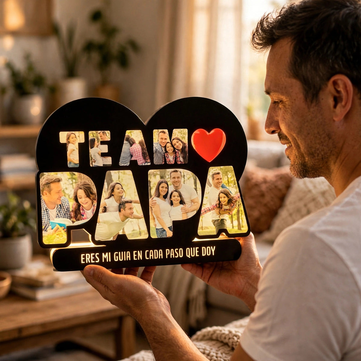 Lampara Led “Te Amo Papá”
