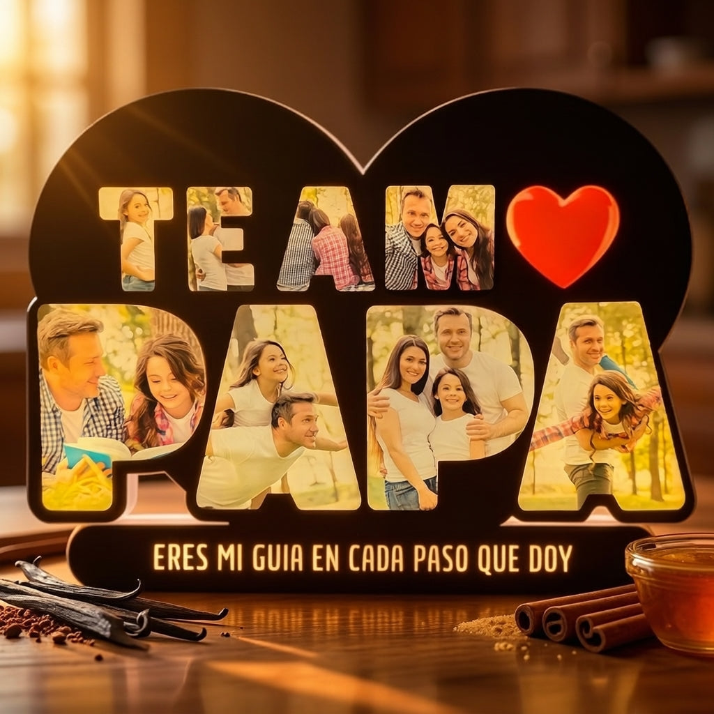 Lampara Led “Te Amo Papá”