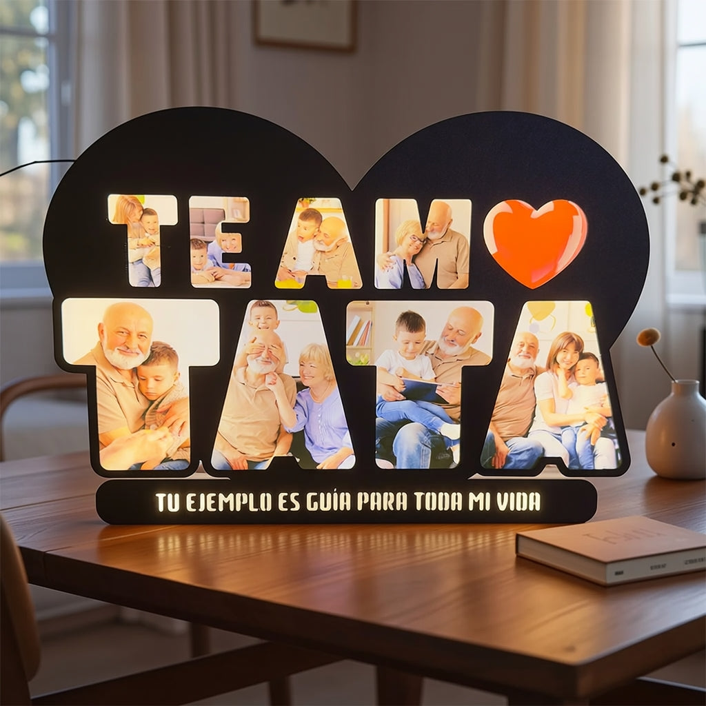 Lámpara Led “Te Amo Tata”