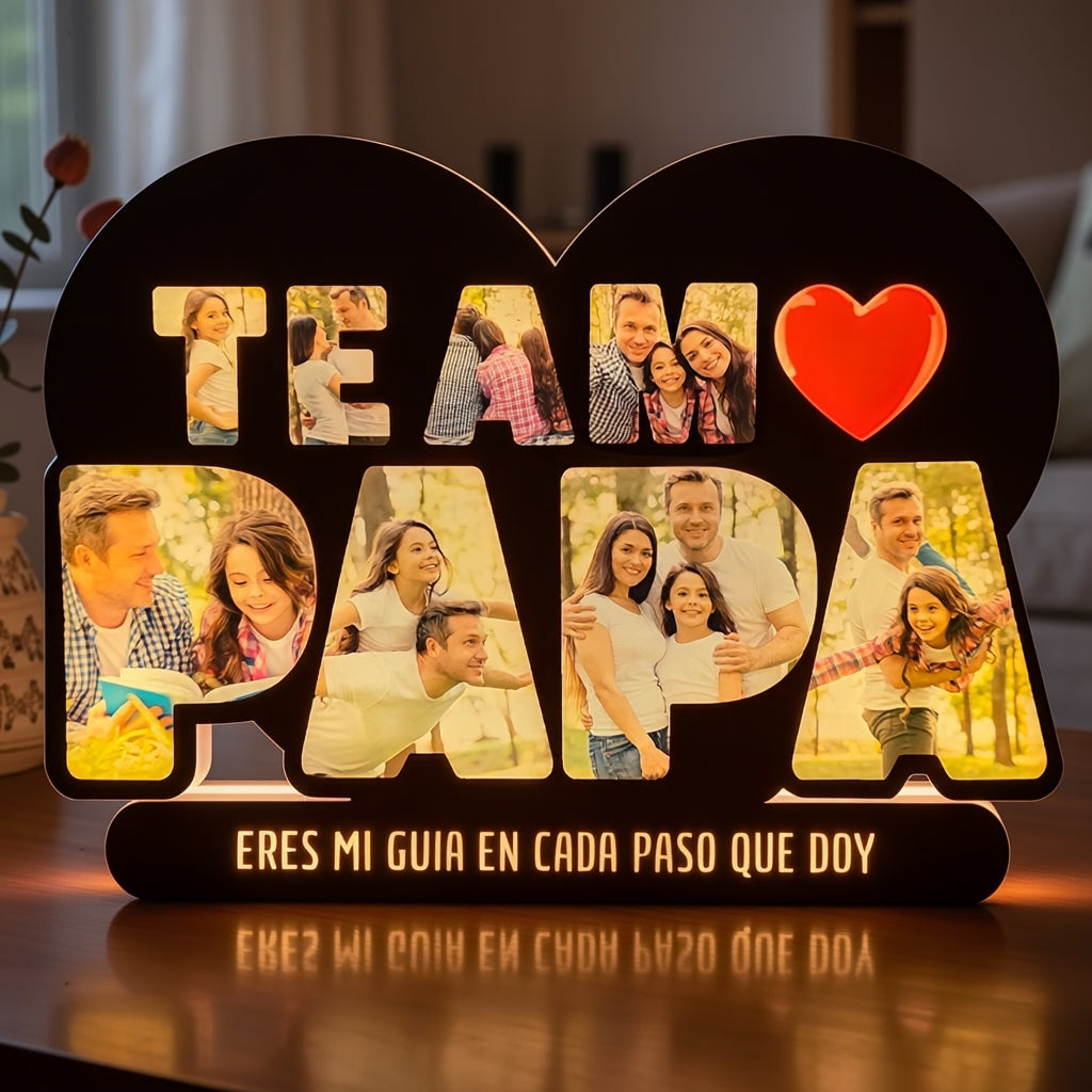 Lampara Led “Te Amo Papá”