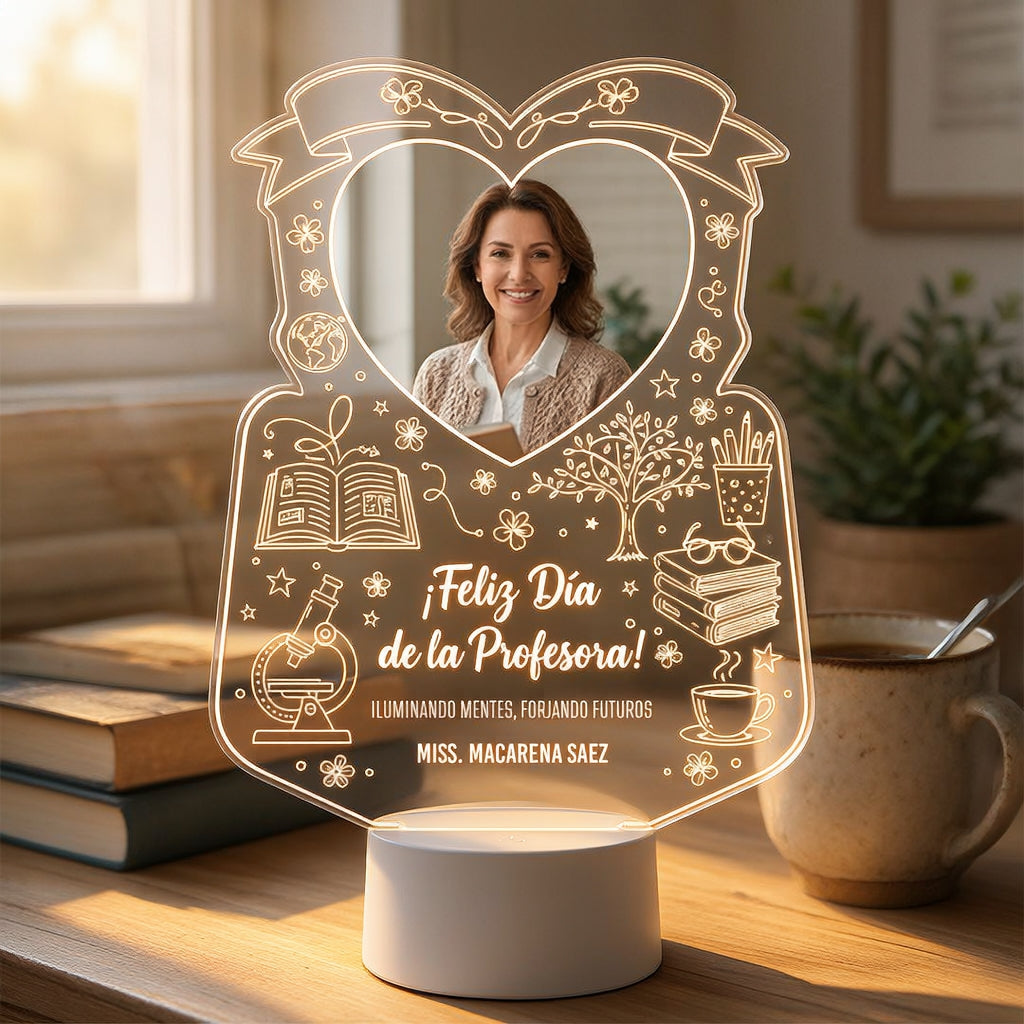 Lampara Led Día de la Profesora