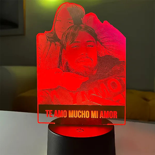Lampara Led 3D Fotográfica