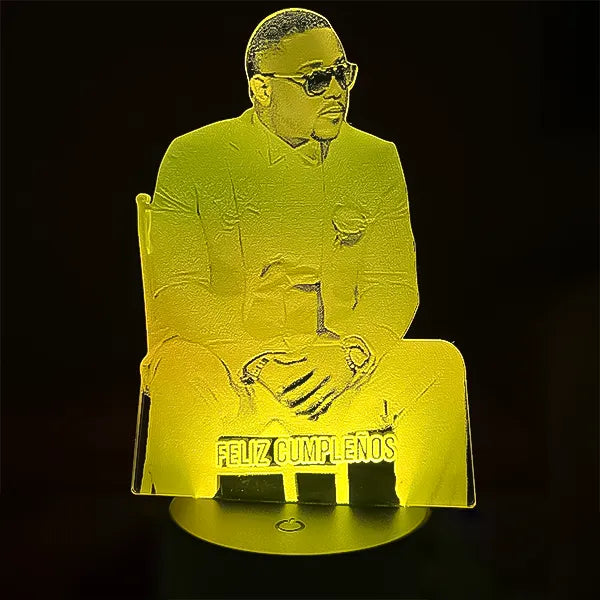 Lampara Led 3D Fotográfica