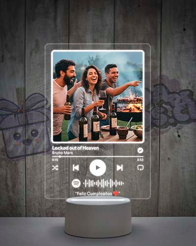 Lampara Spotify ColorLed