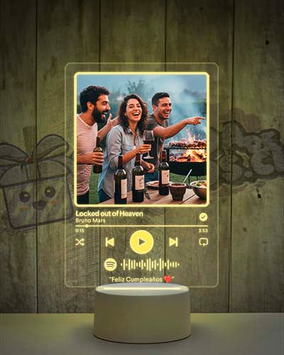 Lampara Spotify ColorLed