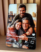 Cuadro Musical Personalizado para Papá