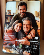 Cuadro Musical Personalizado para Papá