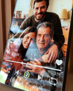 Cuadro Musical Personalizado para Papá
