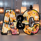 Lampara de Letras Led Iniciales Pareja
