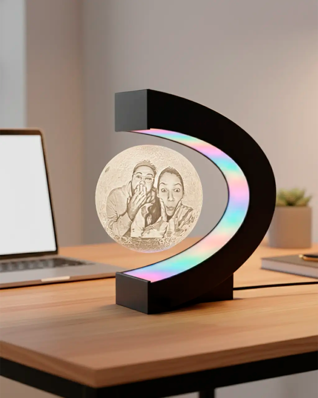 Luna Levitante Personalizada