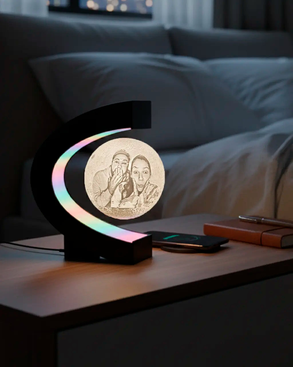 Luna Levitante Personalizada