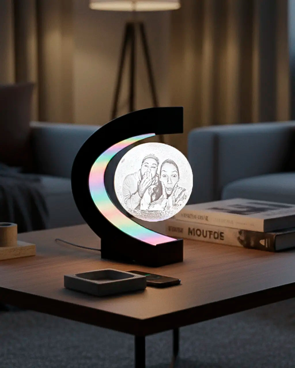 Luna Levitante Personalizada