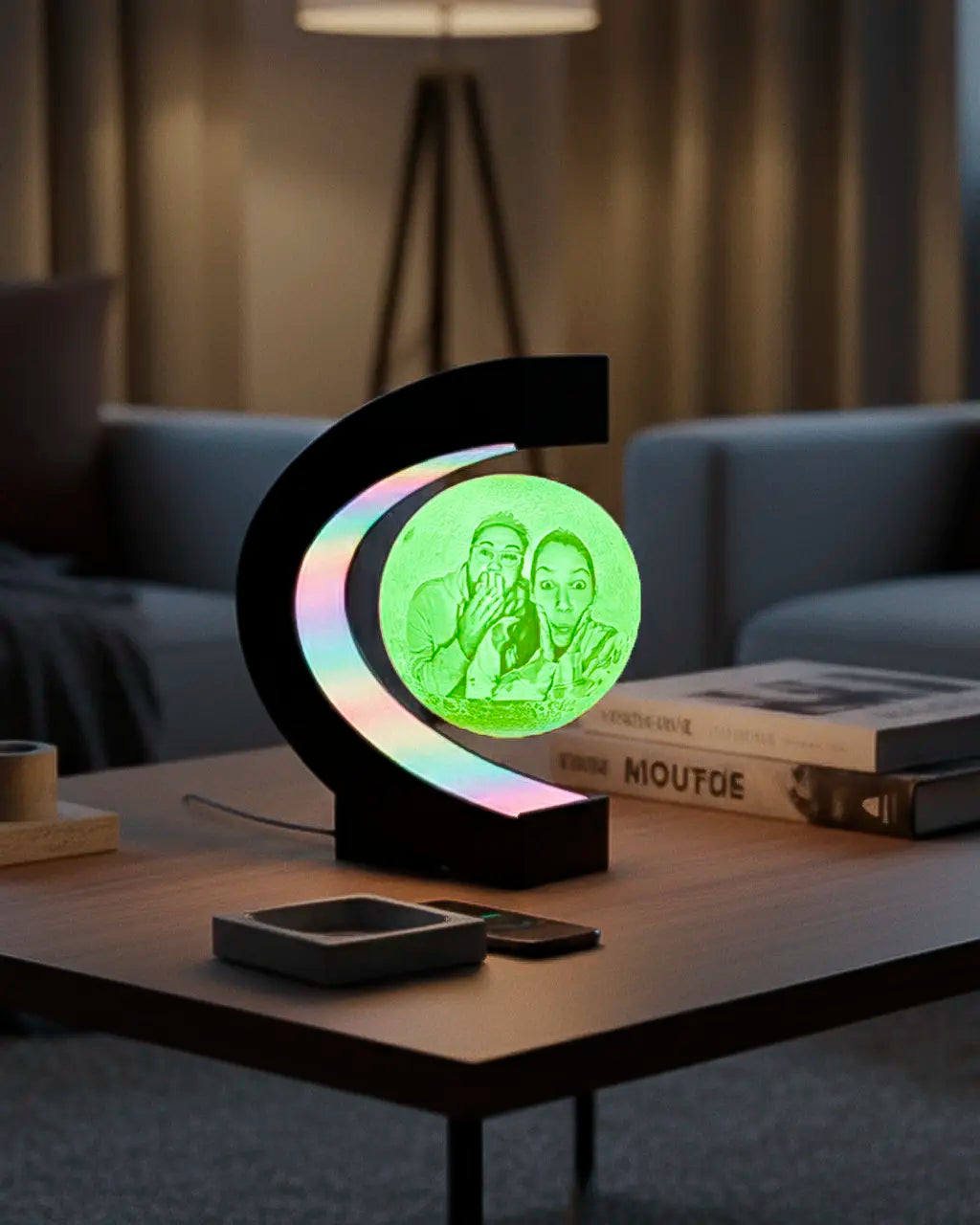 Luna Levitante Personalizada