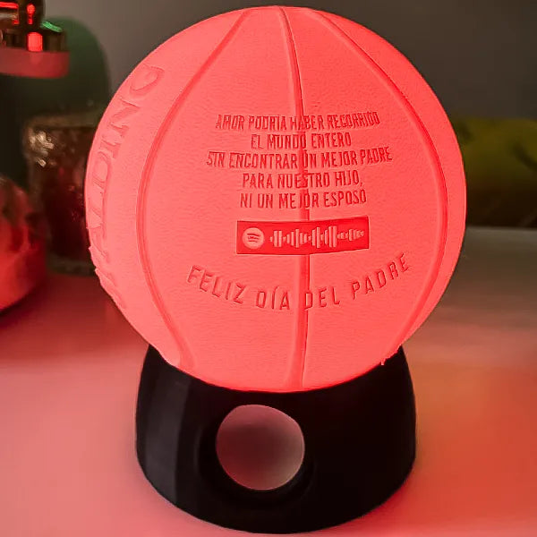 Lampara de Basquetbol Parlante (Bluetooth)