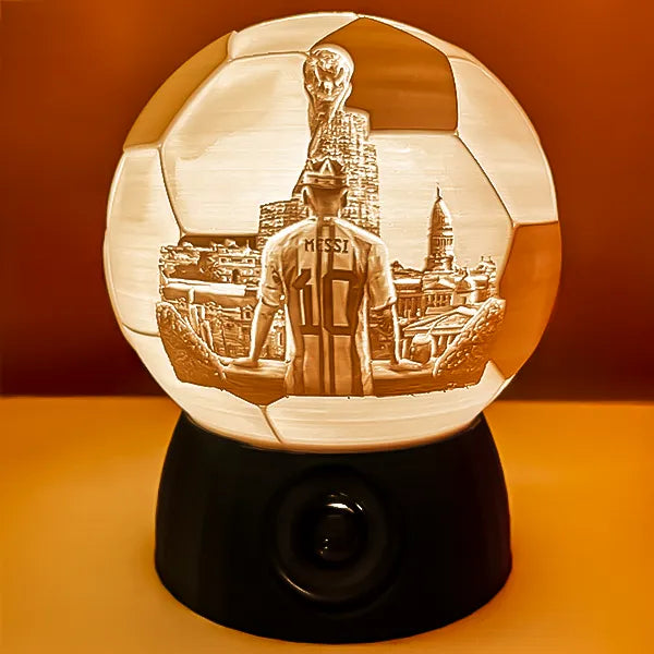 Lampara de Futbol Parlante (Bluetooth)