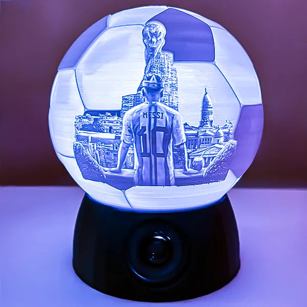 Lampara de Futbol Parlante (Bluetooth)