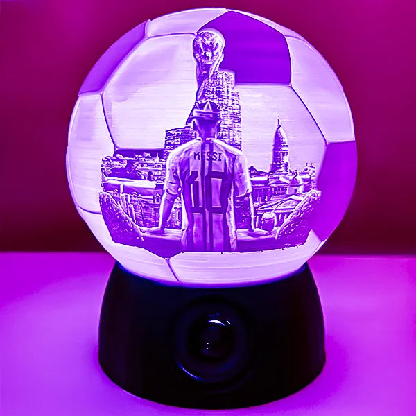 Lampara de Futbol Parlante (Bluetooth)