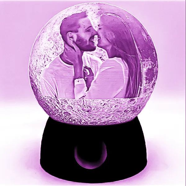 Lampara de Luna Parlante (Bluetooth)