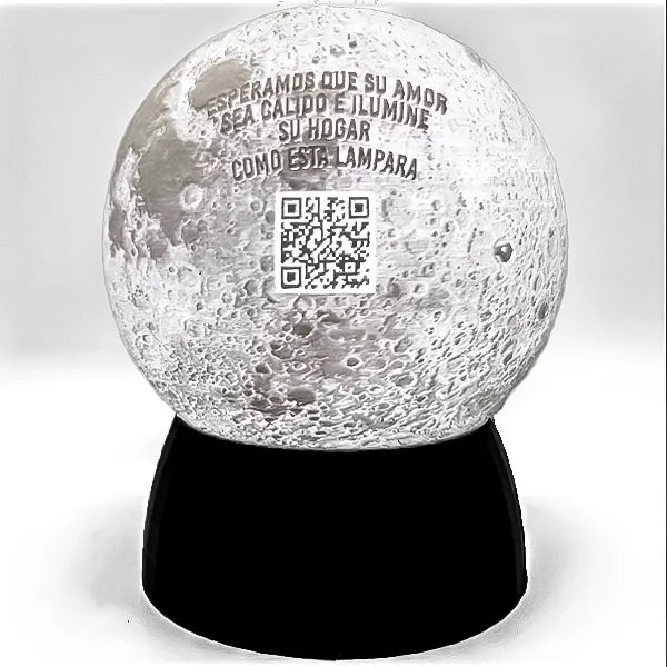 Lampara de Luna Parlante (Bluetooth)