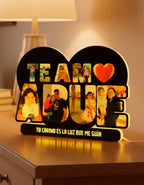 Lámpara Led “Te Amo Abue”