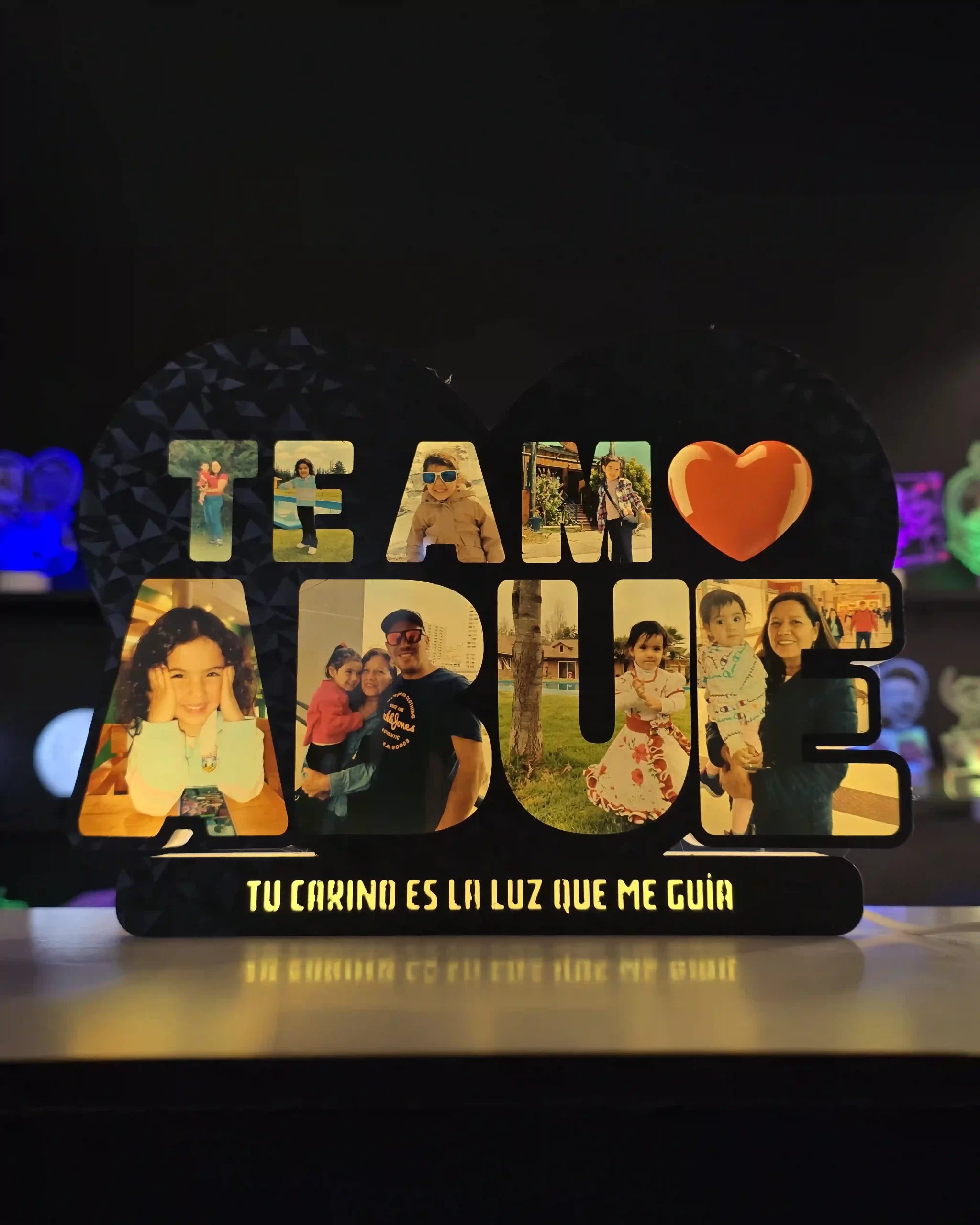 Lámpara Led “Te Amo Abue”