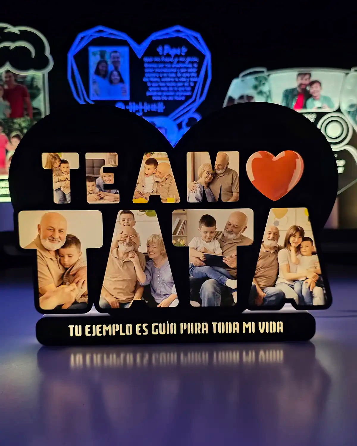 Lámpara Led “Te Amo Tata”