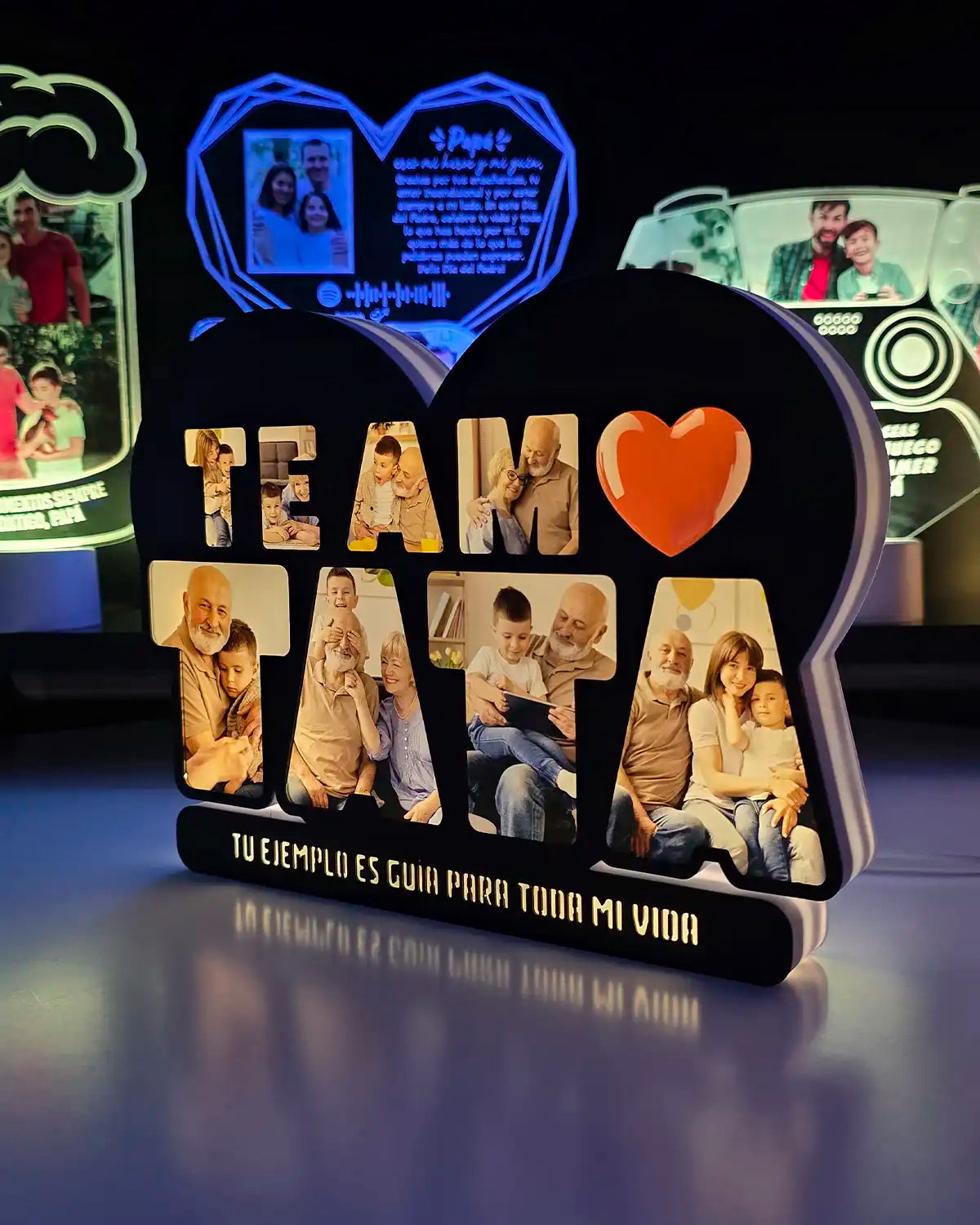 Lámpara Led “Te Amo Tata”