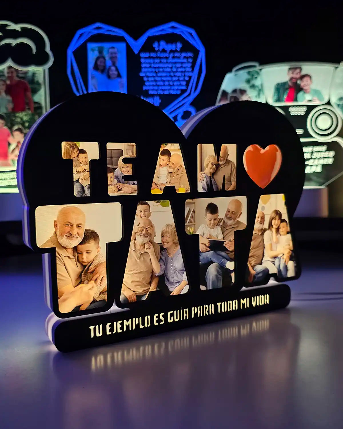 Lámpara Led “Te Amo Tata”