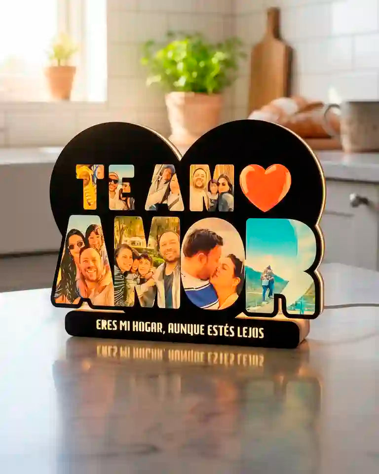 Lampara Led “Te Amo Amor”