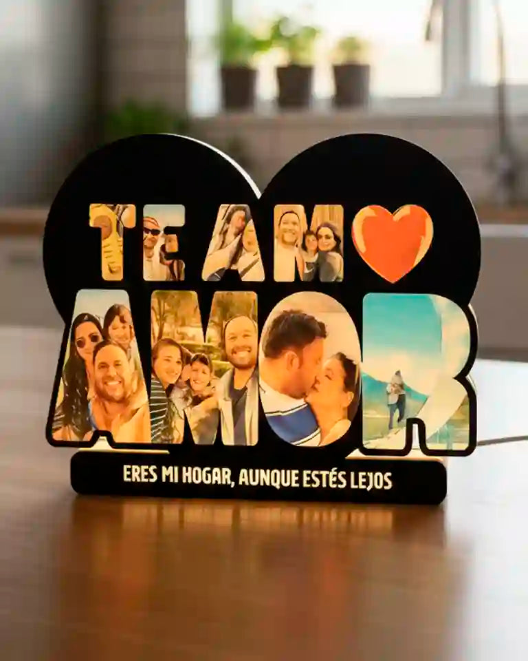 Lampara Led “Te Amo Amor”