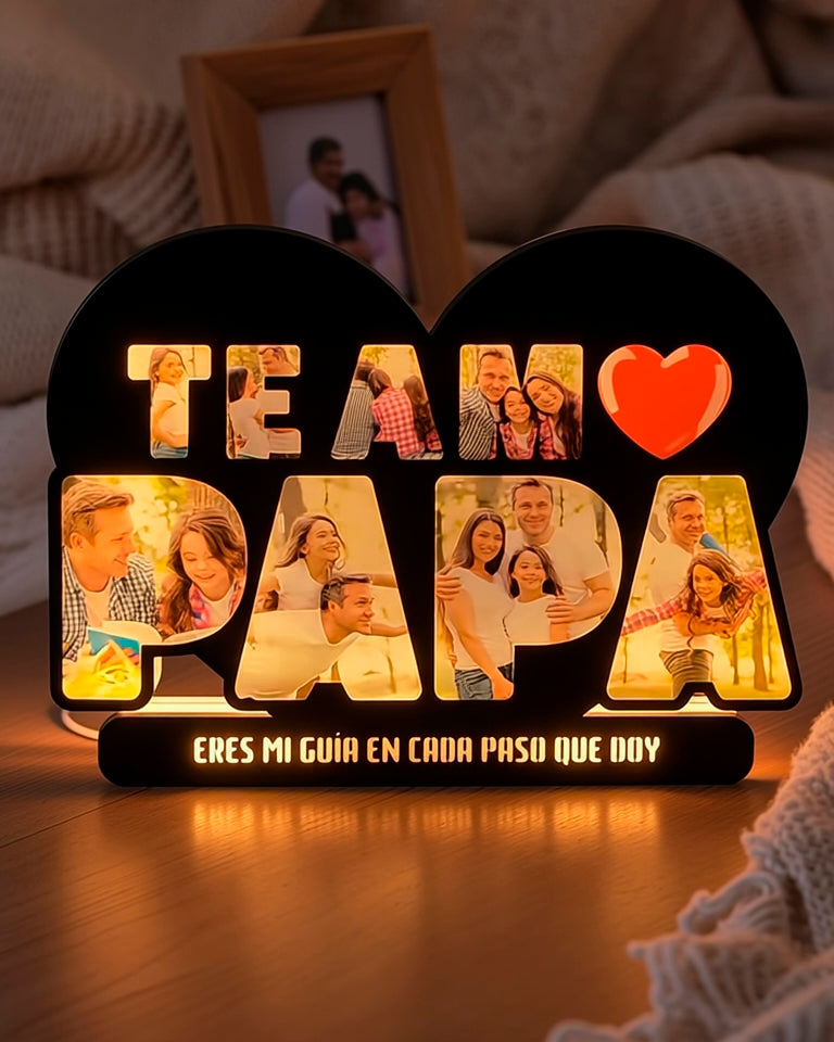 Lampara Led “Te Amo Papá”