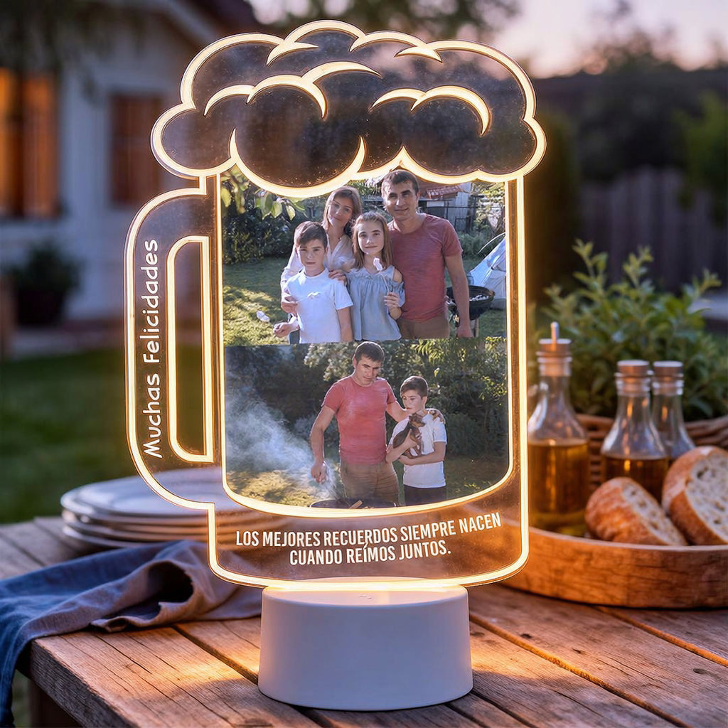 Lampara Led 3D Shopero