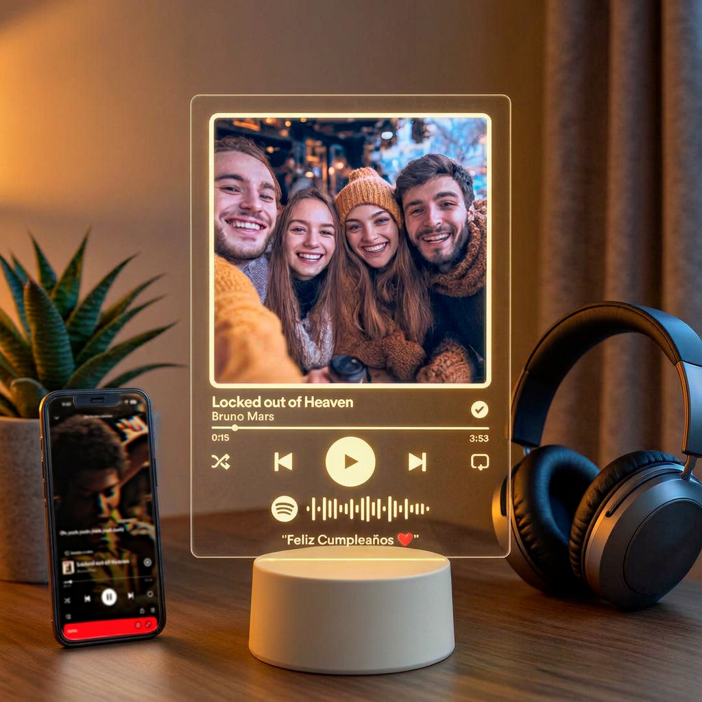 Lampara Spotify ColorLed