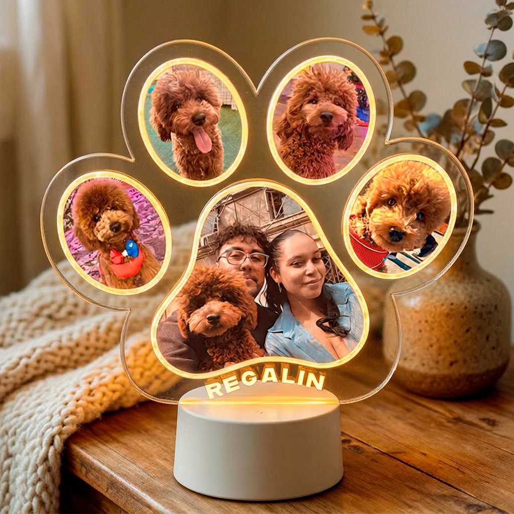 Lampara Led 3D Garrita