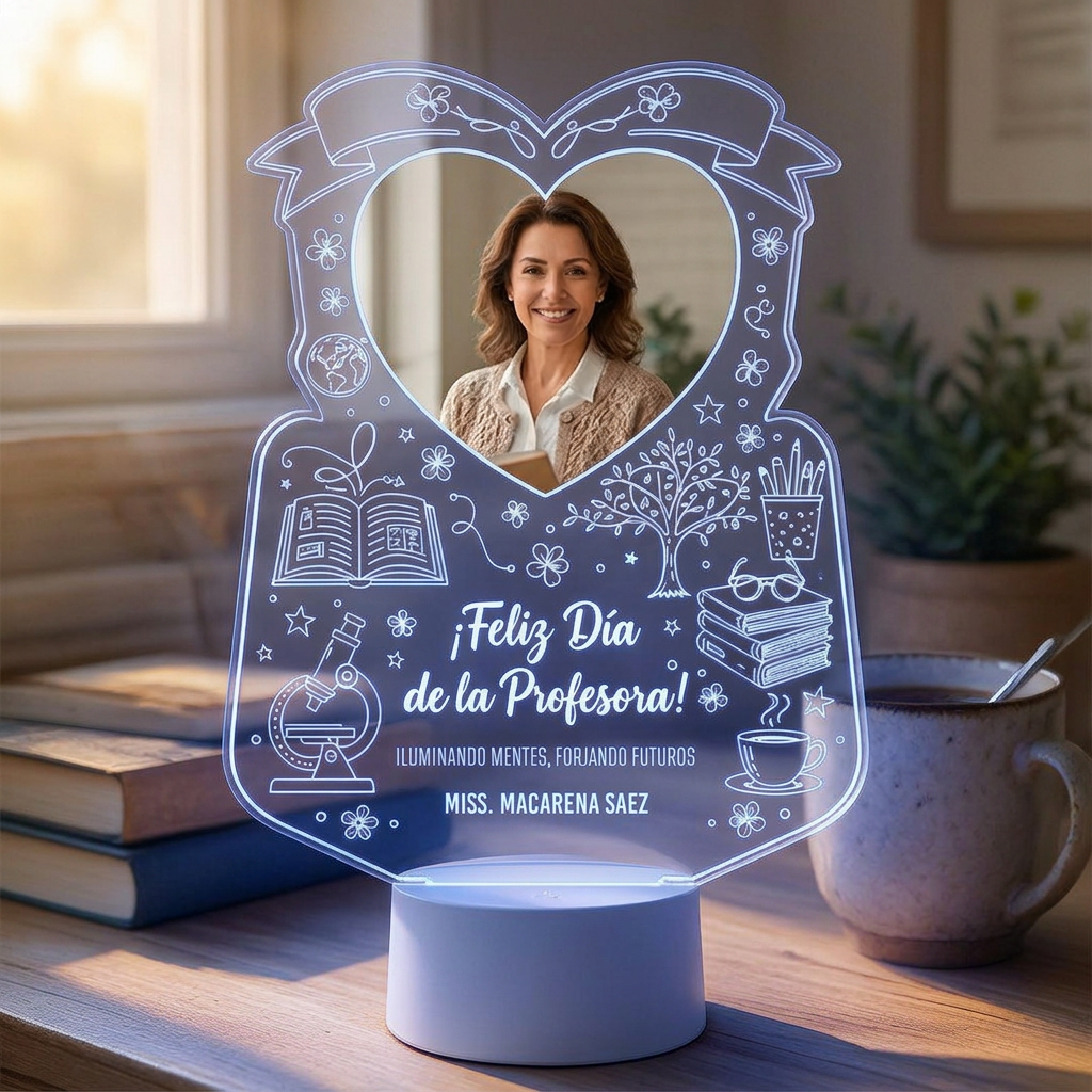 Lampara Led Día de la Profesora