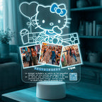 Lampara Led 3D Hello Kitty