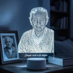 Lampara Led 3D Fotográfica