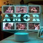 Lampara Led 3D Amor 6