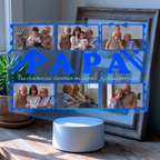 Lampara Led 3D Papá 6