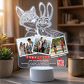 Lampara Led 3D Zootopia