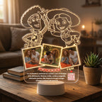 Lampara Led 3D Woody & Jessie Amigos