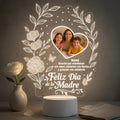 Lampara Led 3D Feliz Dia Mamá