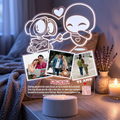 Lampara Led 3D Wall-E