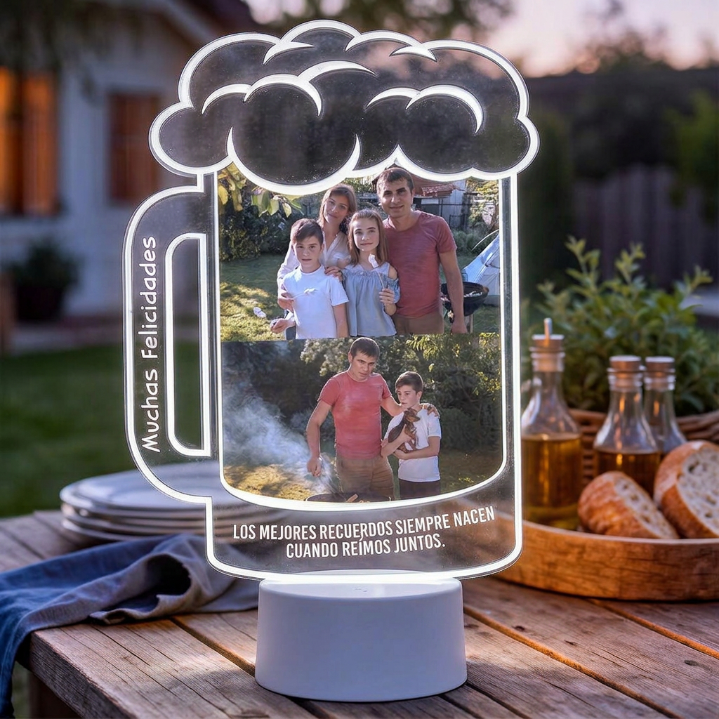 Lampara Led 3D Shopero