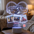 Lampara Led 3D Cars Rayo Mcqueen