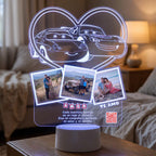Lampara Led 3D Cars Rayo Mcqueen