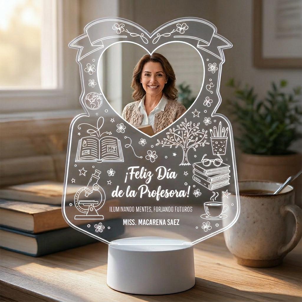 Lampara Led Día de la Profesora