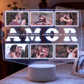 Lampara Led 3D Amor 6