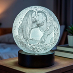 Lampara de Luna Parlante (Bluetooth)